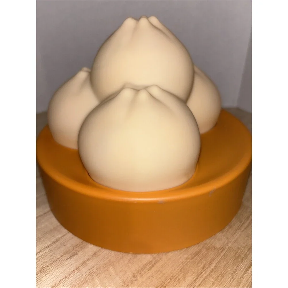 Dumpling Ambient Light, Three Bao Dumpling Light Lamp Nightlight JME & co